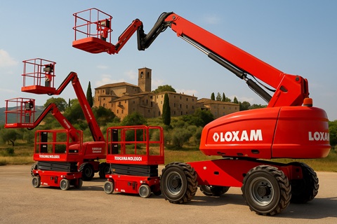 LOXAM renforce sa position en Italie
avec TOSCANA NOLEGGI