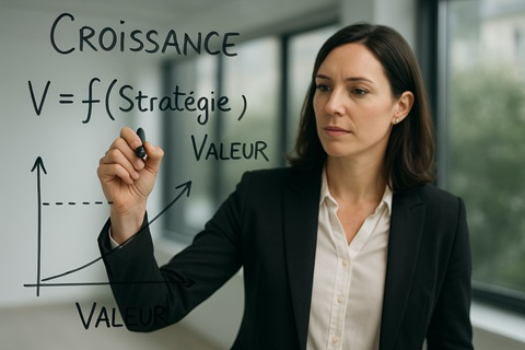 La valorisation de votre entreprise est
plafonnée, … Parce que vous appliquez
les mauvaises lois