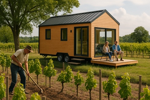 PARCEL TINY HOUSE rejoint MAEVA