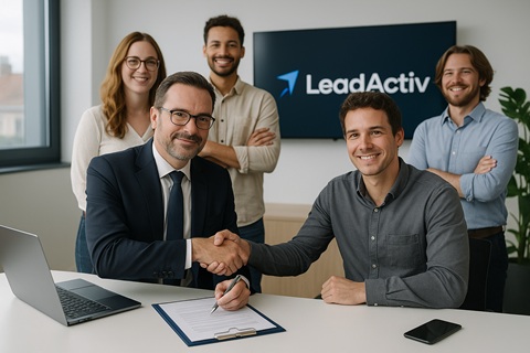 RH PRÉSENCE a conseillé Pascal COTTE
dans la reprise de LEADACTIV