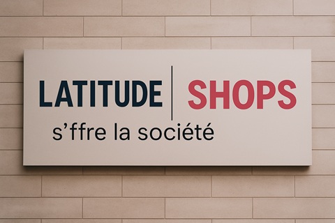 L’agence de communication LATITUDE
s’offre la société SHOPS