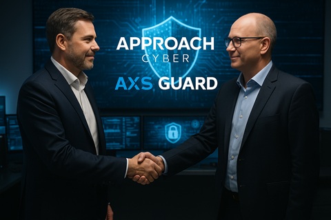 APPROACH CYBER et AXS GUARD fusionnent
pour former un champion national de la
cybersécurité