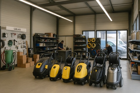 Le réseau e-RIS, avec le CRÉDIT AGRICOLE
CHARENTE PÉRIGORD, conseille la cession
de TECHNIQUE HAUTE PRESSION ET SABLAGE