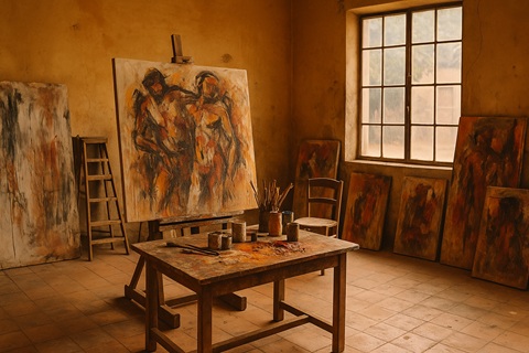 Harouna — l’élan brut de la création
s’impose entre New York et Los Angeles