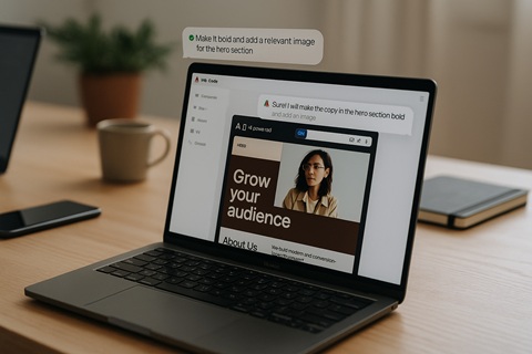 La start-up parisienne PAAGE lève 2 M€
pour révolutionner la création de pages
web grâce à l’IA