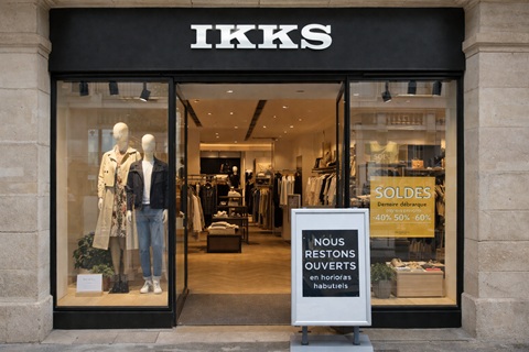 Le groupe de prêt-à-porter IKKS trouve
un repreneur