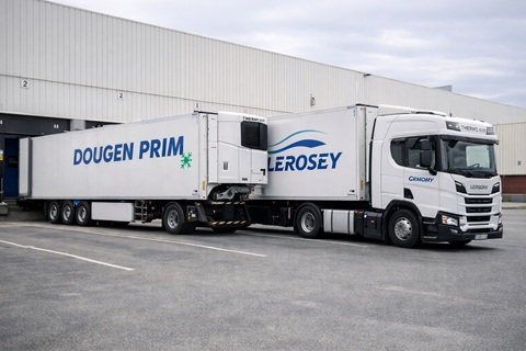La bretonne TRANSPORTS DOUGEN PRIM passe
dans le giron normand des TRANSPORTS
LEROSEY