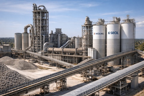 SEMAPA cède le cimentier SECIL à
l'espagnol CEMENTOS MOLINOS