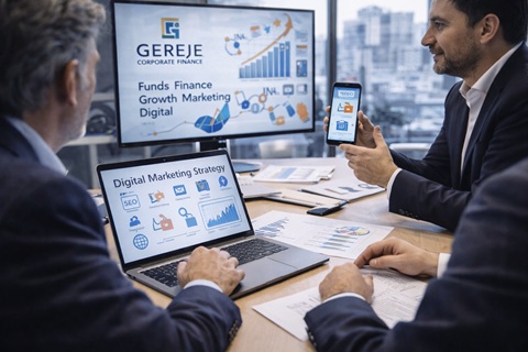 GEREJE CORPORATE FINANCE accompagne un
groupe de marketing phygital