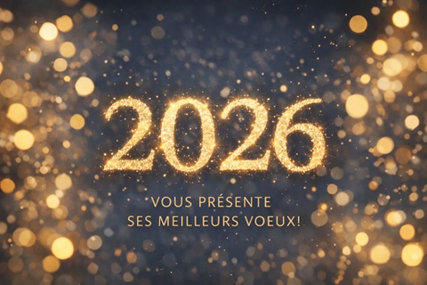 VIOU & GOURON vous présente ses
meilleurs vœux pour 2026
