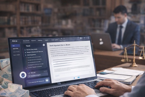 La legaltech ALICE spécialisée en IA
juridique réalise une levée de fonds de
1 M€