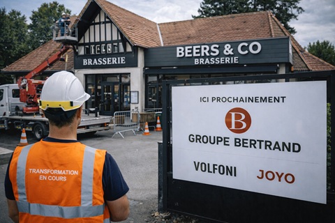 BEERS & CO cède sa brasserie de
Valenciennes à un franchisé du GROUPE
BERTRAND