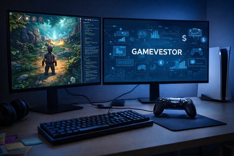 GAMEVESTOR lève 1 M€ pour lancer une
plateforme européenne d’investissement
dédiée au jeu vidéo