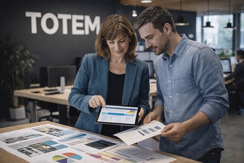 SYNERCOM RHONE ALPES assiste la
transmission de l'agence TOTEM