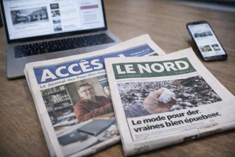 MÉDIALO acquiert le journal ACCÈS et le
journal LE NORD