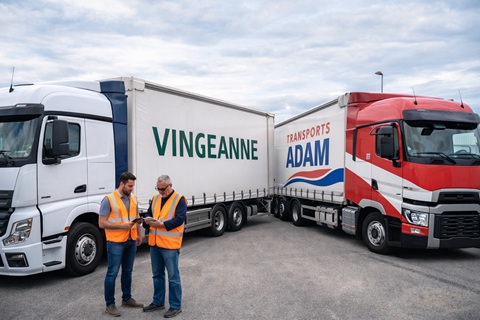 Le groupe VINGEANNE renforce son
activité avec les TRANSPORTS ADAM