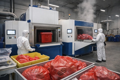 ECOSTERYL devient leader en désinfection
des déchets médicaux avec BERTIN MEDICAL
WASTE