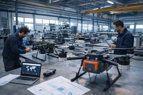 SKYDRONE ROBOTICS lève 5 M€ pour
industrialiser ses engins civils et
militaires