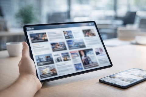 Le kiosque numérique français CAFEYN
grandit avec le rachat de son concurrent
suédois READLY