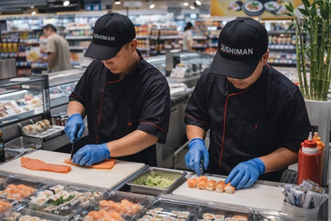 FOODIZ entre au capital de SUSHIMAN pour
accélérer en GMS