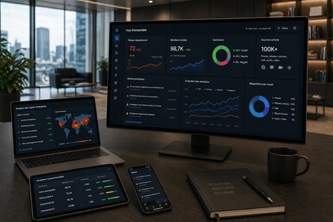 OMNISCIENT lève 3,5 M€ pour sa
réputation en temps réel