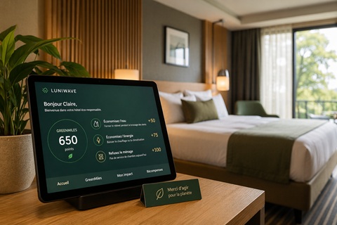 LUNIWAVE lève 3,6 M€ pour transformer
l'hôtellerie durable