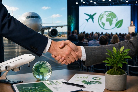 CLAIRFIELD conseille la cession
d’AVIATION CARBON EVENT à SAE MEDIA
GROUP