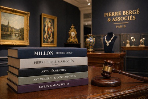 MILLON AUCTION GROUP s'offre la maison
PIERRE BERGÉ & ASSOCIÉS