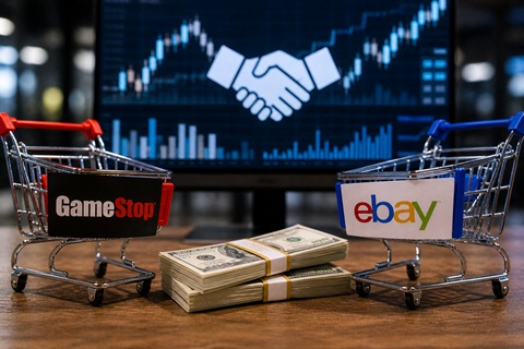 GAMESTOP veut racheter EBAY pour environ
56 milliards de dollars