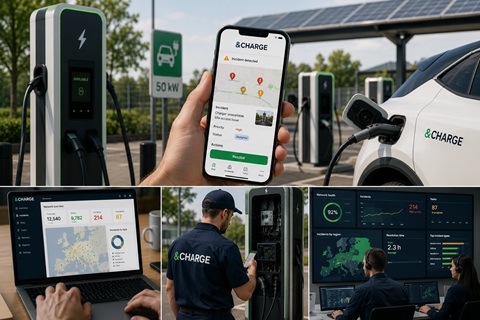 &CHARGE lève 5 M€ pour améliorer la
fiabilité opérationnelle des IRVE en
Europe
