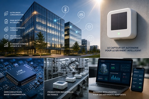 HUELCO lève 2,5 M€ pour industrialiser
ses solutions IoT dédiées aux bâtiments
intelligents