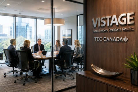 VISTAGE renforce son réseau
nord-américain avec le rachat de TEC
CANADA
