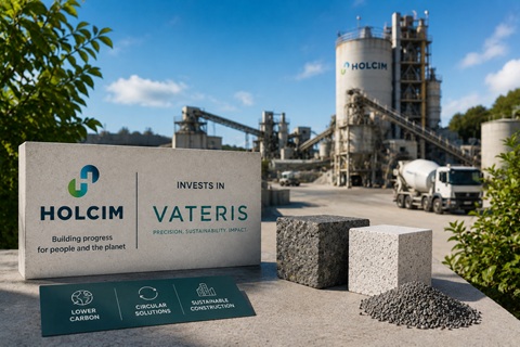 HOLCIM a investi dans l'entreprise
britannique VATERIS