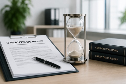 Garantie de passif : le délai de mise en œuvre à peine de déchéance doit être expressément stipulé