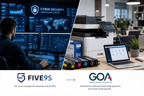 C BIRDS accompagne la cession de FIVE9S,
spécialiste des services managés de
cybersécurité et du SOC au GROUPE OFFICE...