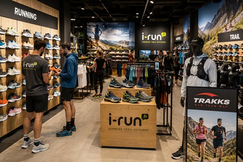 Les magasins TRAKKS rejoignent le groupe
I-RUN