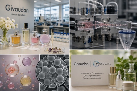 GIVAUDAN prend une participation dans
MICROCAPS