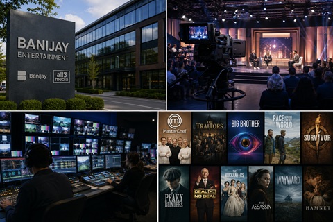 BANIJAY finalise son rapprochement avec
le producteur anglais ALL3MEDIA