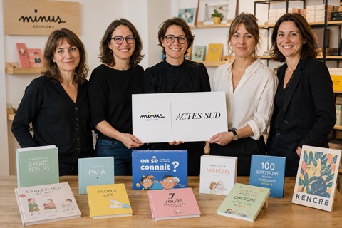 Conseillée par ADVISIO CORPORATE
FINANCE, ACTES SUD fait l’acquisition de
MINUS EDITIONS