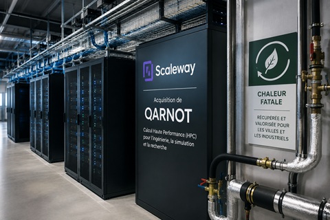 SCALEWAY accélère dans le cloud et l’IA
avec QARNOT