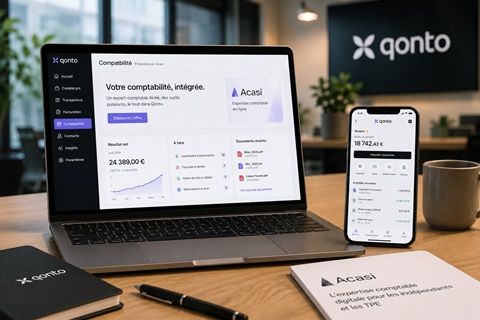 QONTO met la main sur le cabinet digital
d'expertise-comptable ACASI