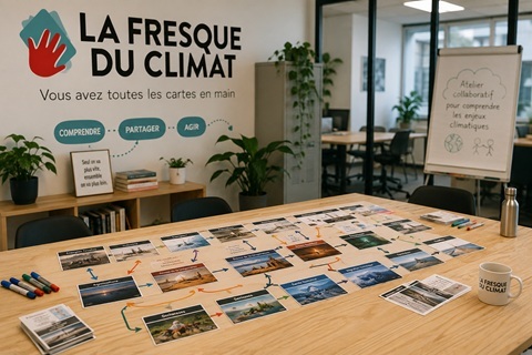 LA FRESQUE DU CLIMAT est placée en
procédure de sauvegarde