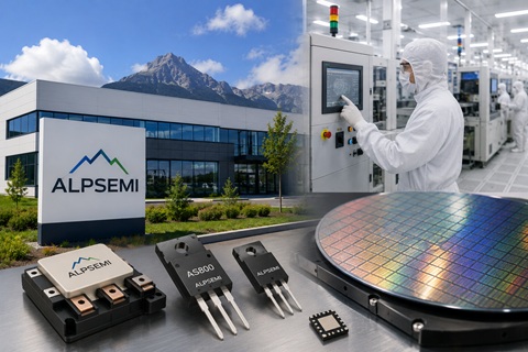 ALPSEMI lève 17 M€ pour industrialiser
ses composants de puissance