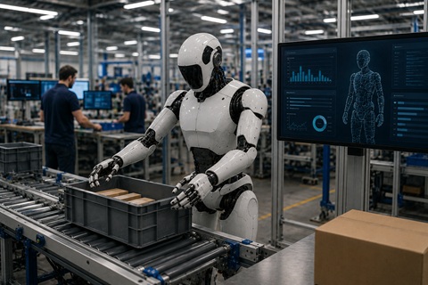 MOTION lève 2 M$ pour déployer des
robots humanoïdes dans les usines
européennes