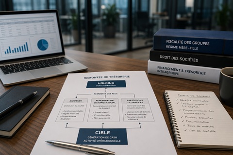 Remonter le résultat de la cible vers la
holding : quels outils, quels risques ?