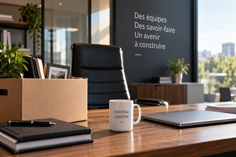 Que reste-t-il vraiment dans
l'entreprise lorsque le dirigeant s'en
va ?