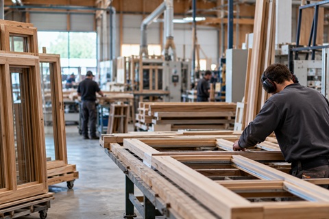 TRANSVERSALE CONSEIL accompagne Harald
SCHORK dans la cession de la MENUISERIE
HUNSINGER à Fabien THEVENOT