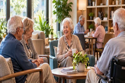FURTHER met la main sur le spécialiste
de l'expérience des résidents seniors
WELBI